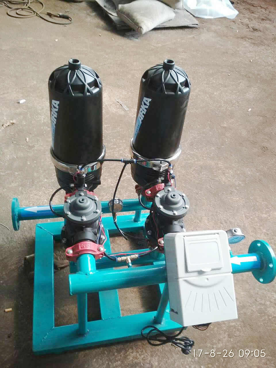 自动叠片式过滤器